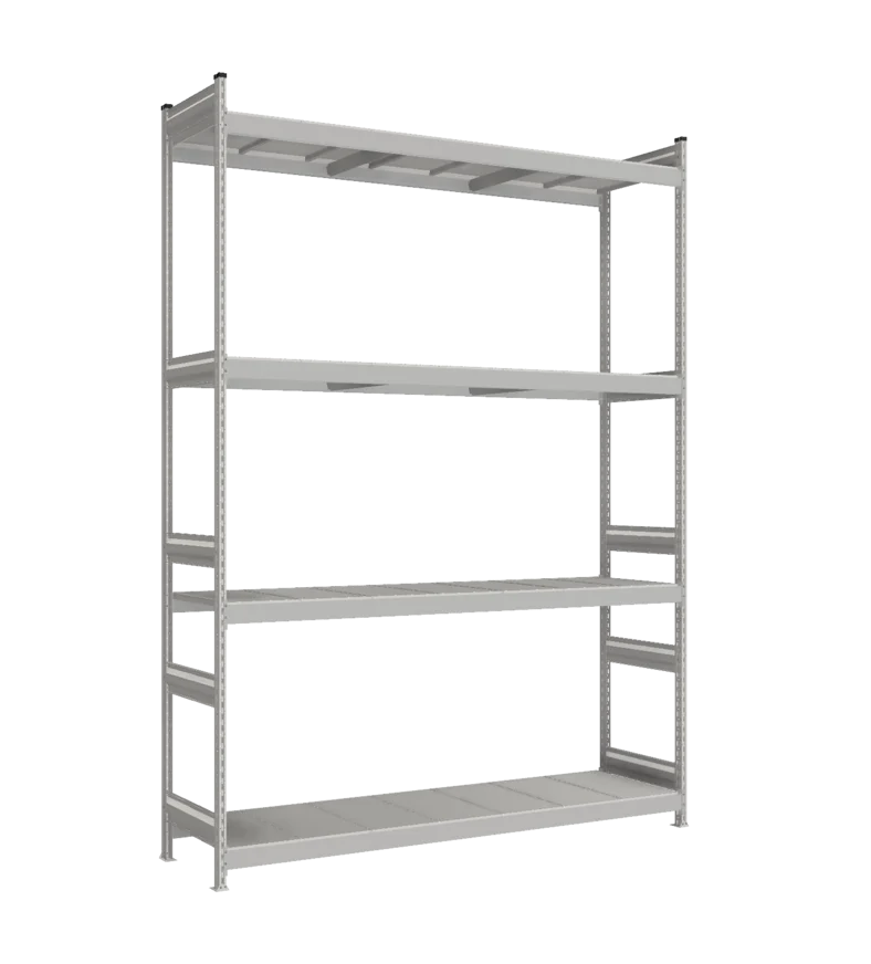 Стеллаж СТ-023 - RAL 7038 - 3000 - 600 - 2100 - RAL 7038 - 4