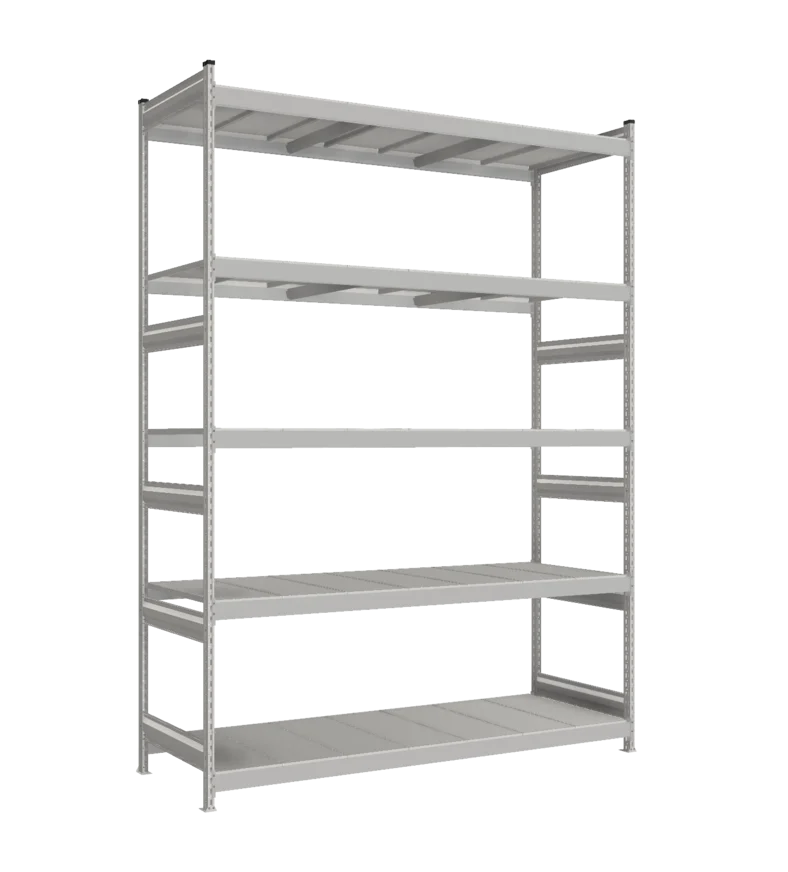 Стеллаж СТ-023 - RAL 7038 - 3000 - 800 - 2100 - RAL 7038 - 5