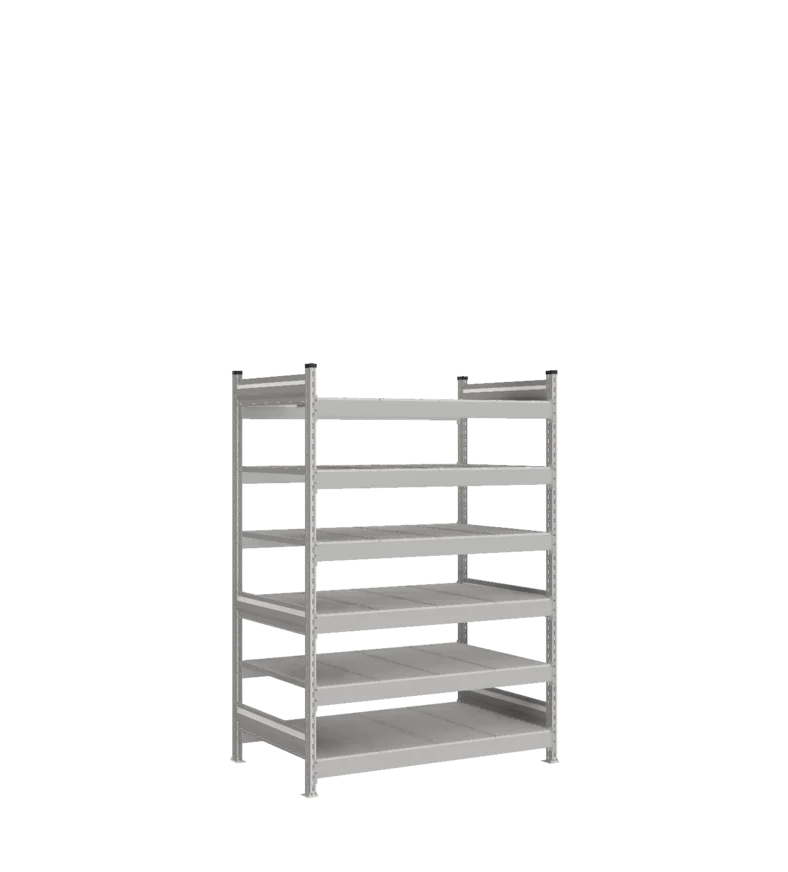 Стеллаж СТ-023 - Цинк - 1800 - 800 - 1200 - Цинк - 6