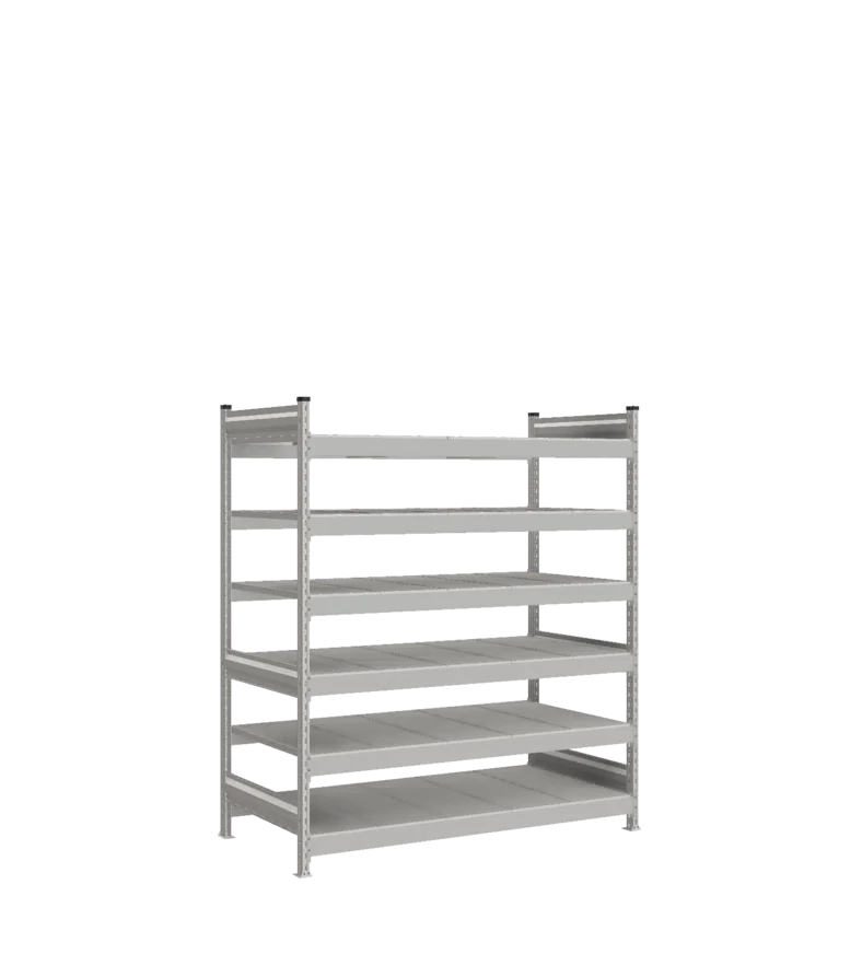 Стеллаж СТ-023 - Цинк - 1800 - 800 - 1500 - RAL 7038 - 6