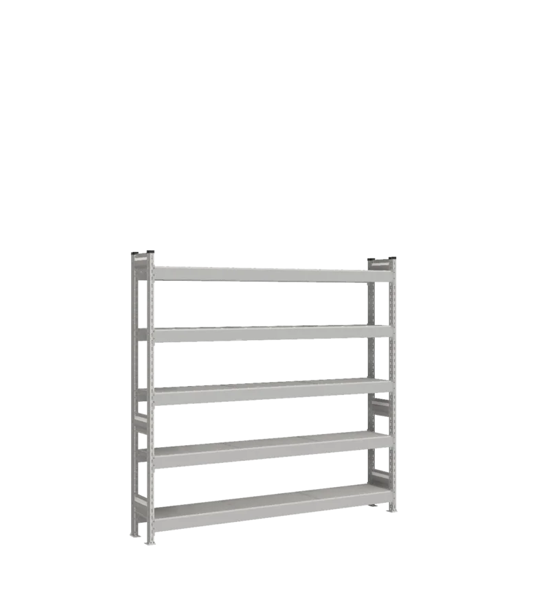 Стеллаж СТ-023 - Цинк - 1800 - 300 - 1800 - RAL 7038 - 5
