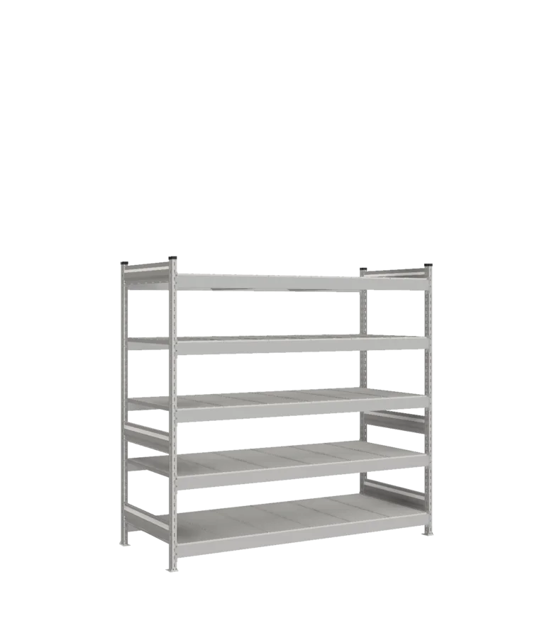 Стеллаж СТ-023 - Цинк - 1800 - 800 - 1800 - RAL 7038 - 5