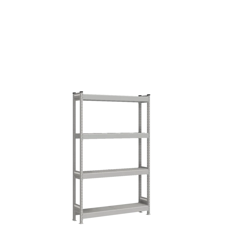 Стеллаж СТ-023 - Цинк - 2000 - 300 - 1200 - Цинк - 4
