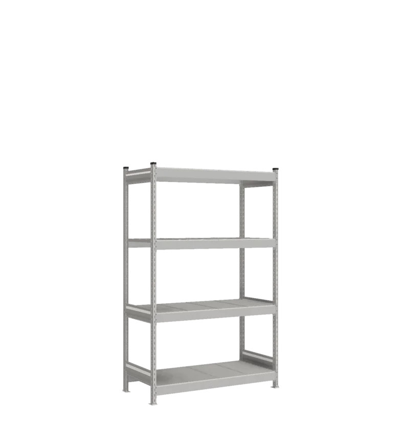 Стеллаж СТ-023 - Цинк - 2000 - 600 - 1200 - Цинк - 4