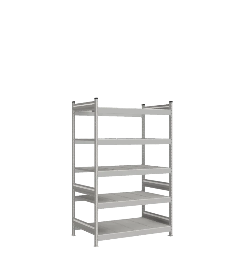 Стеллаж СТ-023 - Цинк - 2000 - 800 - 1200 - RAL 7038 - 5
