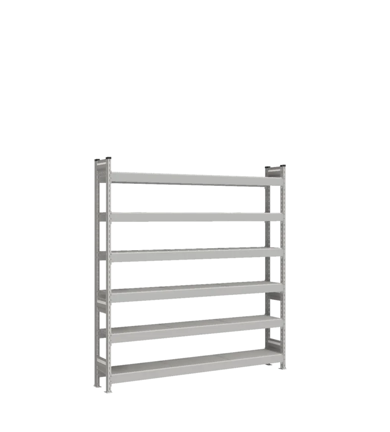 Стеллаж СТ-023 - Цинк - 2000 - 300 - 1800 - Цинк - 6