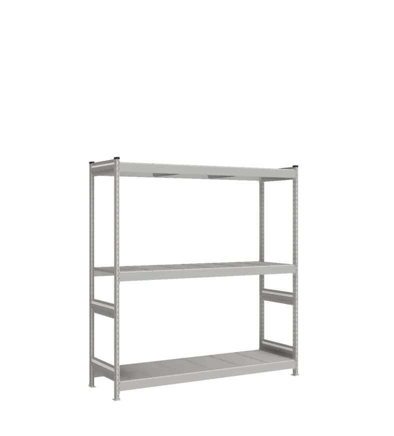 Стеллаж СТ-023 - Цинк - 2000 - 600 - 1800 - RAL 7038 - 3