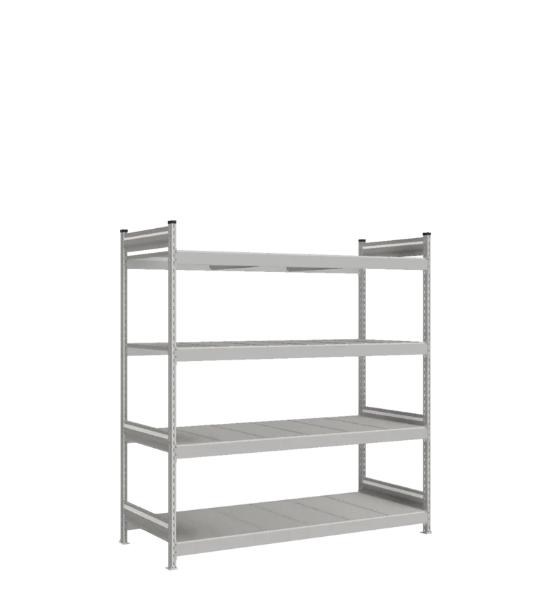 Стеллаж СТ-023 - Цинк - 2000 - 800 - 1800 - Цинк - 4