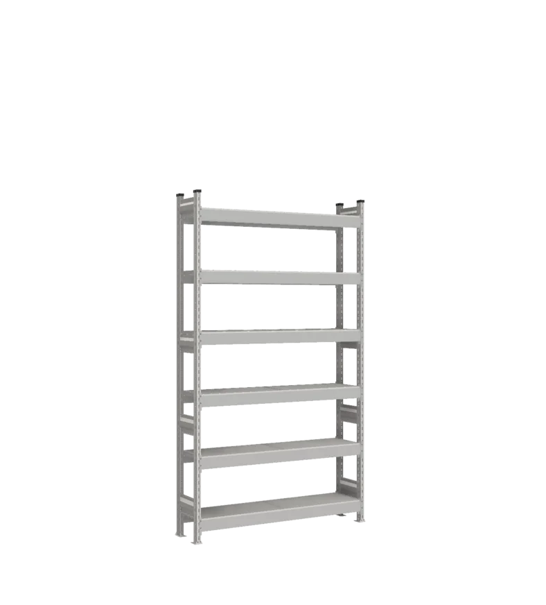 Стеллаж СТ-023 - Цинк - 2200 - 300 - 1200 - RAL 7038 - 6