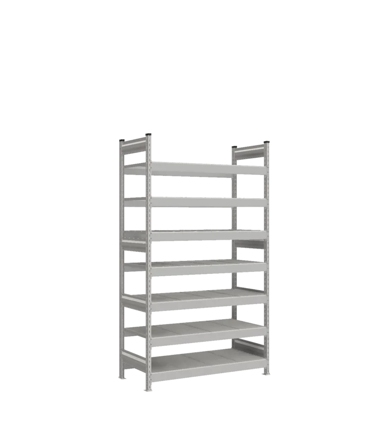 Стеллаж СТ-023 - Цинк - 2200 - 600 - 1200 - RAL 7038 - 7