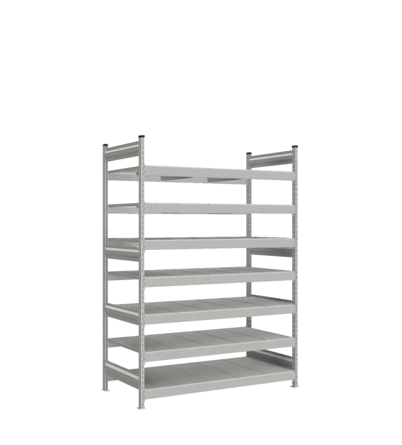 Стеллаж СТ-023 - Цинк - 2200 - 800 - 1500 - RAL 7038 - 7