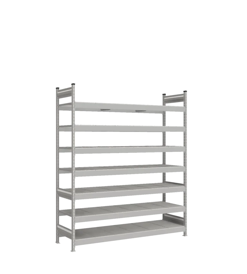 Стеллаж СТ-023 - Цинк - 2200 - 600 - 1800 - RAL 7038 - 7