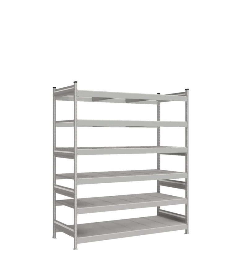 Стеллаж СТ-023 - Цинк - 2200 - 800 - 1800 - Цинк - 6