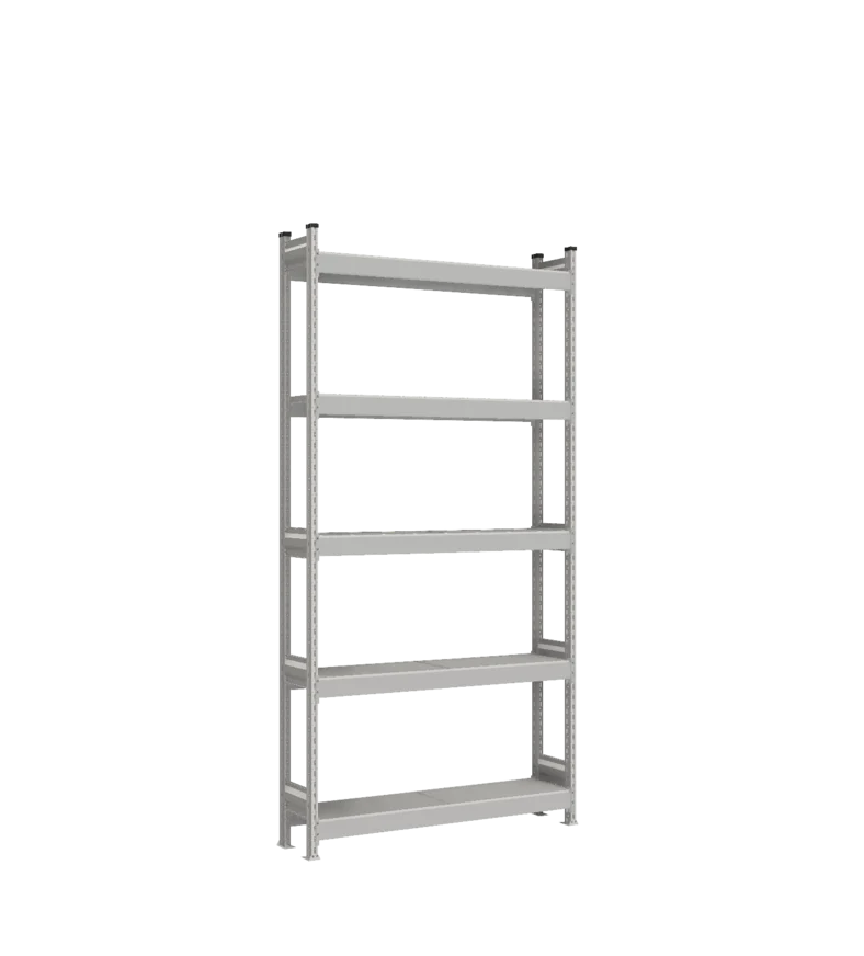 Стеллаж СТ-023 - Цинк - 2500 - 300 - 1200 - RAL 7038 - 5