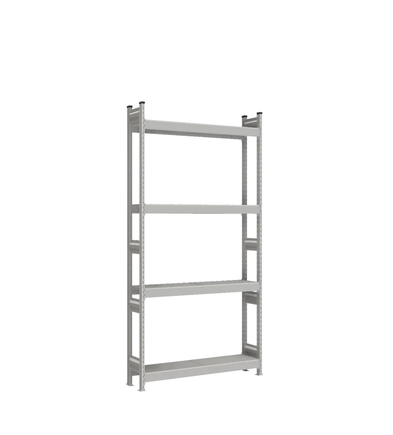 Стеллаж СТ-023 - Цинк - 2500 - 300 - 1200 - Цинк - 4