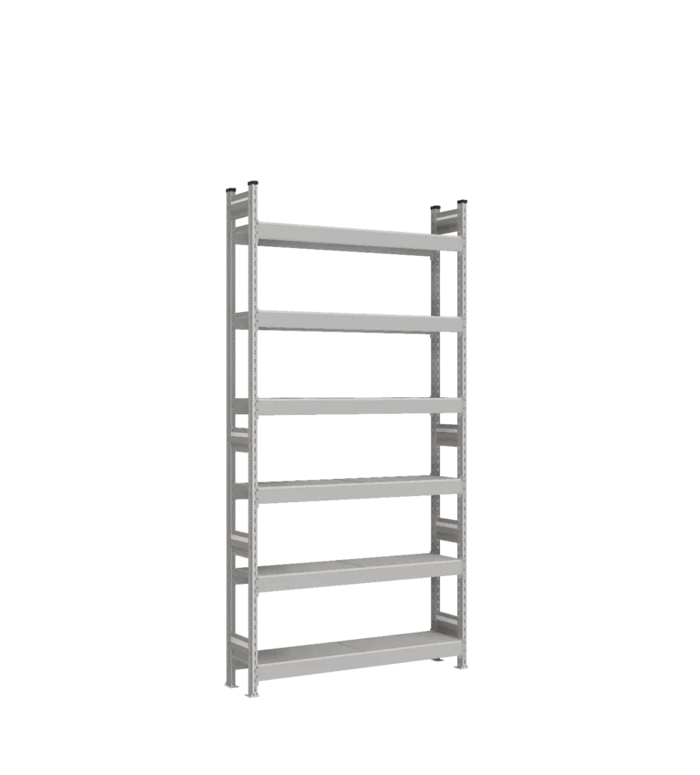 Стеллаж СТ-023 - Цинк - 2500 - 300 - 1200 - Цинк - 6