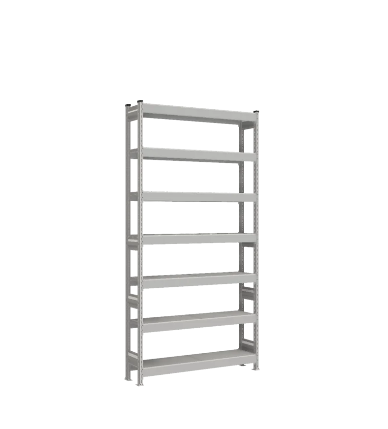 Стеллаж СТ-023 - Цинк - 2500 - 300 - 1200 - Цинк - 7