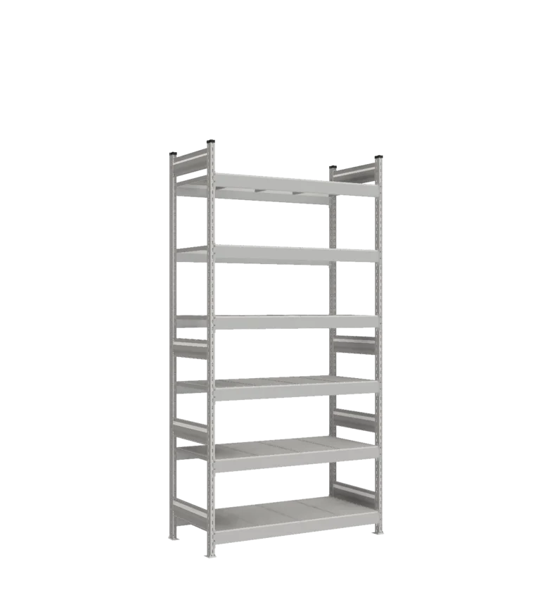 Стеллаж СТ-023 - Цинк - 2500 - 600 - 1200 - RAL 7038 - 6