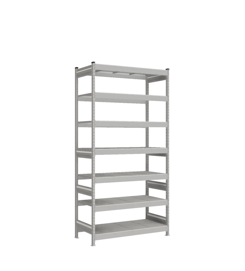 Стеллаж СТ-023 - Цинк - 2500 - 600 - 1200 - RAL 7038 - 7