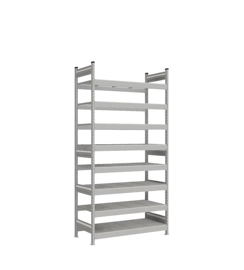 Стеллаж СТ-023 - Цинк - 2500 - 600 - 1200 - Цинк - 8
