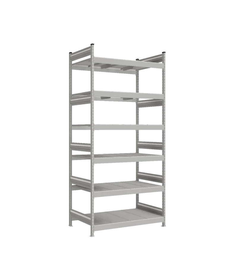 Стеллаж СТ-023 - Цинк - 2500 - 800 - 1200 - RAL 7038 - 6