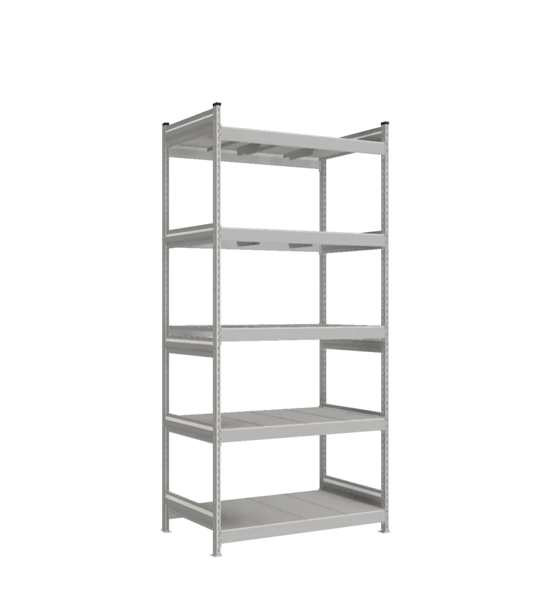 Стеллаж СТ-023 - Цинк - 2500 - 800 - 1200 - Цинк - 5
