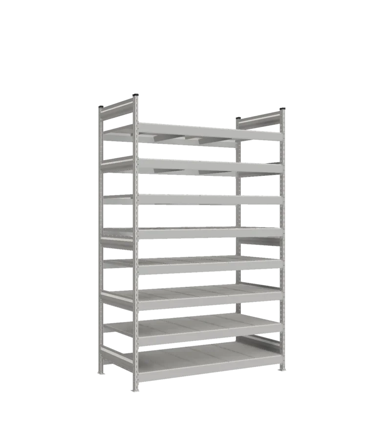 Стеллаж СТ-023 - Цинк - 2500 - 800 - 1500 - RAL 7038 - 8