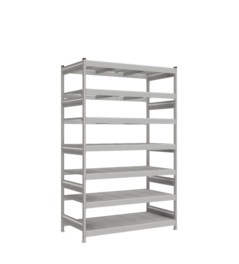 Стеллаж СТ-023 - Цинк - 2500 - 800 - 1500 - Цинк - 7