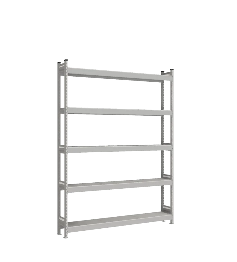 Стеллаж СТ-023 - Цинк - 2500 - 300 - 1800 - Цинк - 5