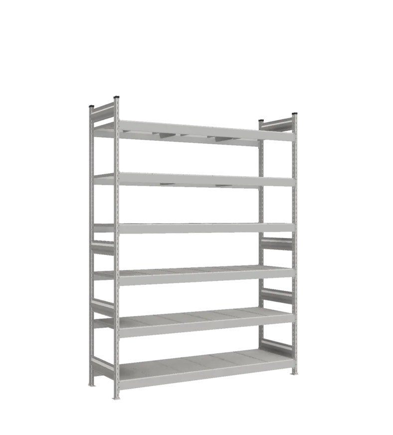 Стеллаж СТ-023 - Цинк - 2500 - 600 - 1800 - RAL 7038 - 6