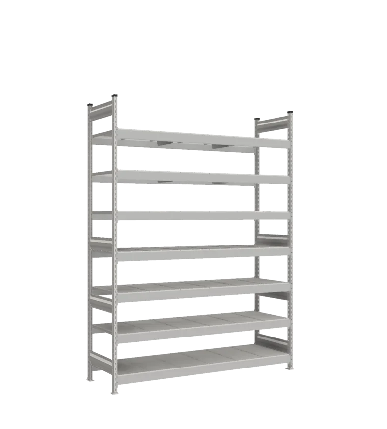 Стеллаж СТ-023 - Цинк - 2500 - 600 - 1800 - RAL 7038 - 7