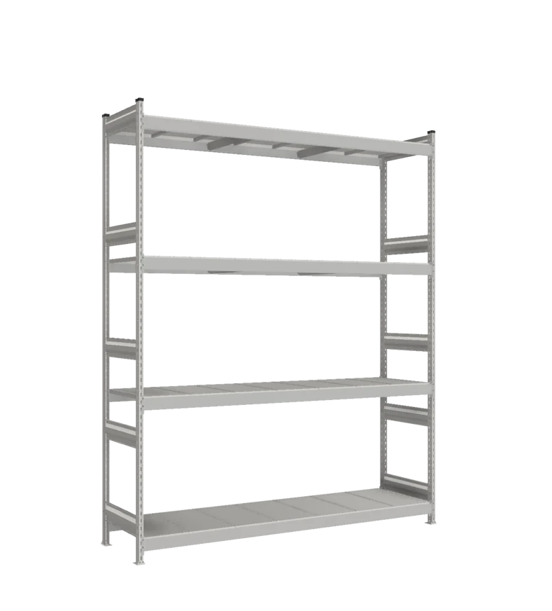 Стеллаж СТ-023 - Цинк - 2500 - 600 - 2100 - Цинк - 4