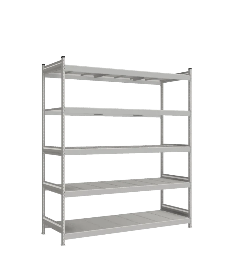 Стеллаж СТ-023 - Цинк - 2500 - 800 - 2100 - Цинк - 5