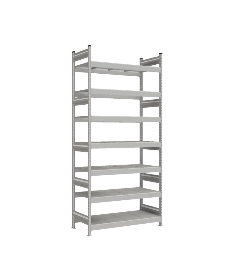 Стеллаж СТ-023 - Цинк - 2700 - 600 - 1200 - RAL 7038 - 7
