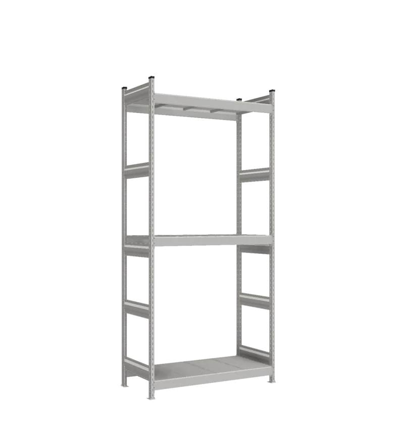 Стеллаж СТ-023 - Цинк - 2700 - 600 - 1200 - Цинк - 3