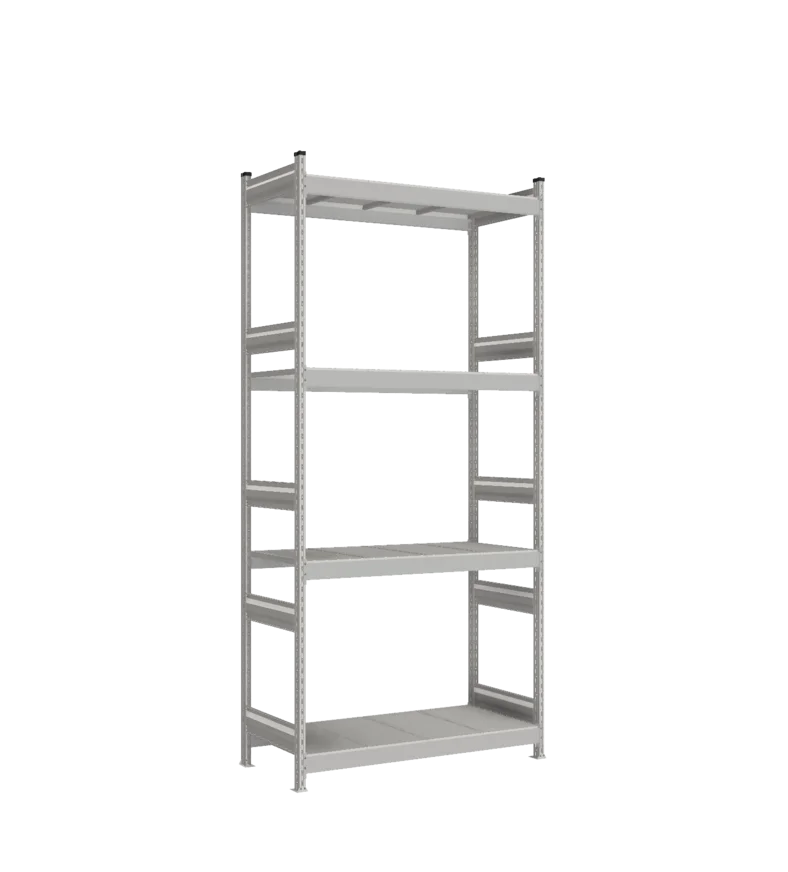 Стеллаж СТ-023 - Цинк - 2700 - 600 - 1200 - Цинк - 4