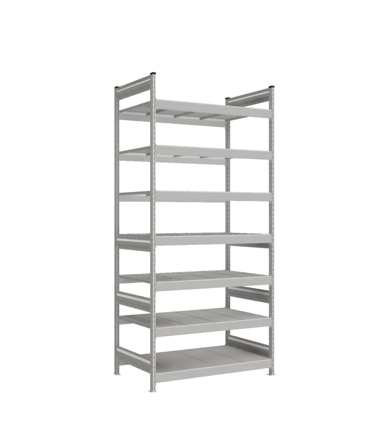 Стеллаж СТ-023 - Цинк - 2700 - 800 - 1200 - Цинк - 7