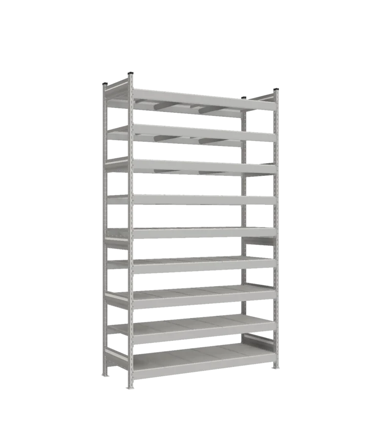 Стеллаж СТ-023 - Цинк - 2700 - 600 - 1500 - RAL 7038 - 9