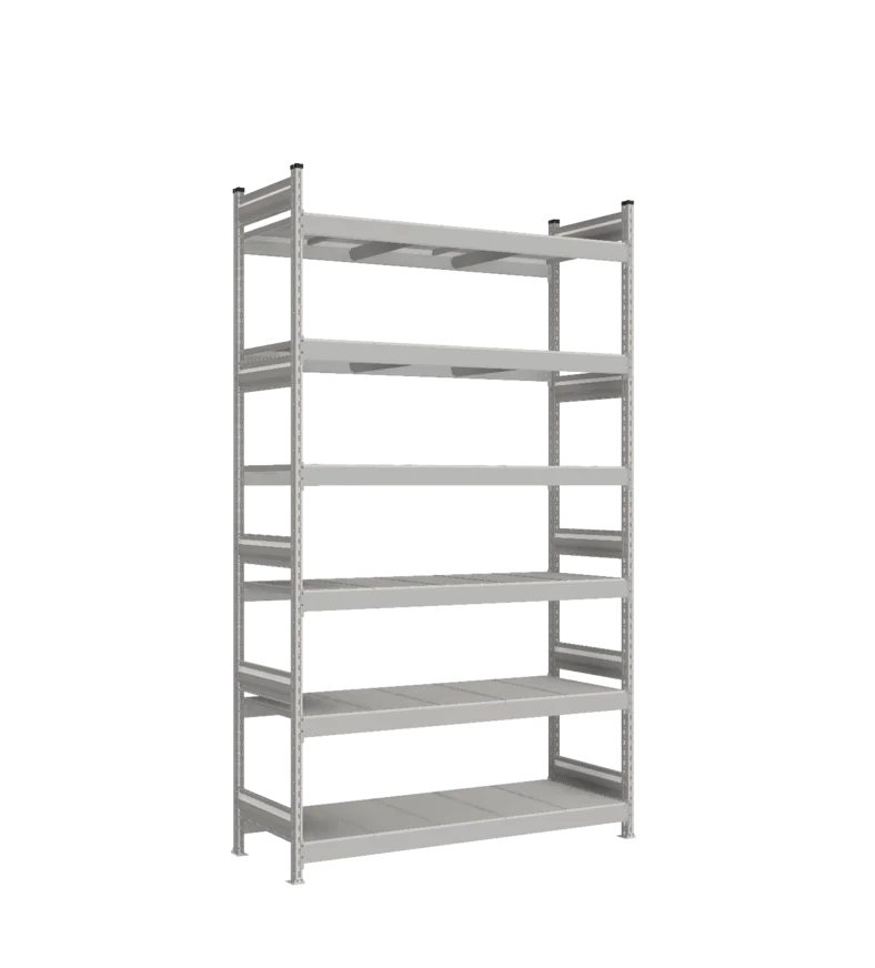 Стеллаж СТ-023 - Цинк - 2700 - 600 - 1500 - Цинк - 6