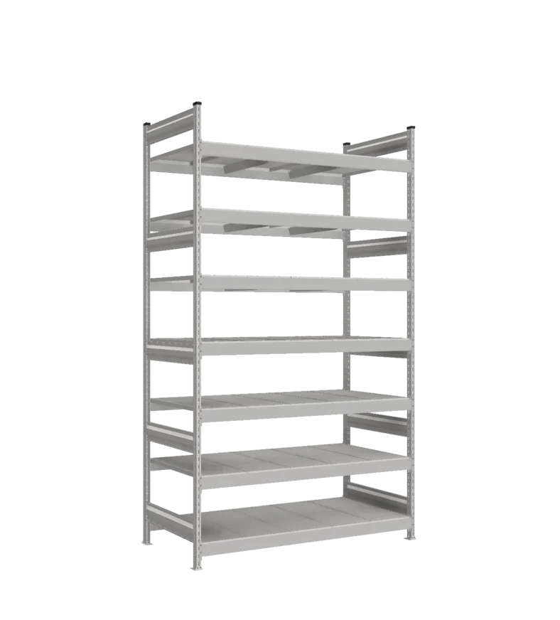 Стеллаж СТ-023 - Цинк - 2700 - 800 - 1500 - RAL 7038 - 7
