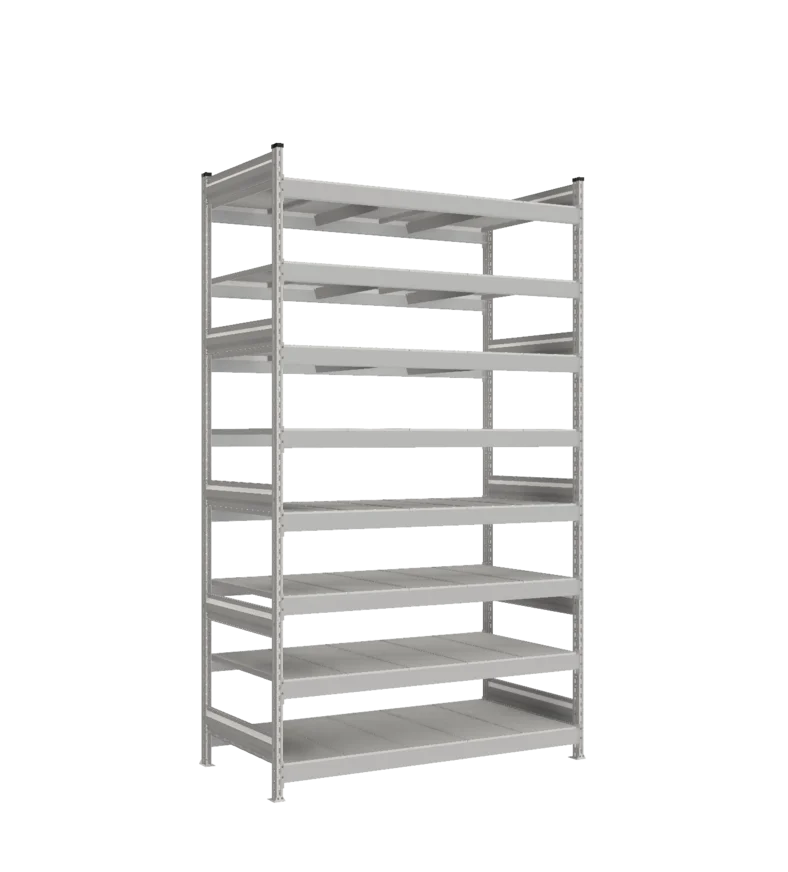Стеллаж СТ-023 - Цинк - 2700 - 800 - 1500 - RAL 7038 - 8