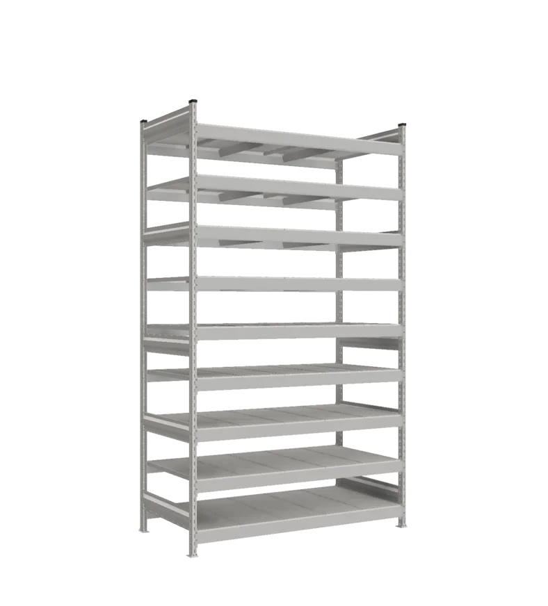 Стеллаж СТ-023 - Цинк - 2700 - 800 - 1500 - Цинк - 9