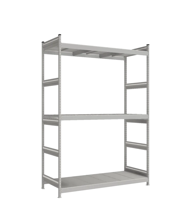 Стеллаж СТ-023 - Цинк - 2700 - 800 - 1800 - Цинк - 3