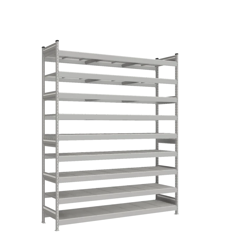 Стеллаж СТ-023 - Цинк - 2700 - 600 - 2100 - Цинк - 9