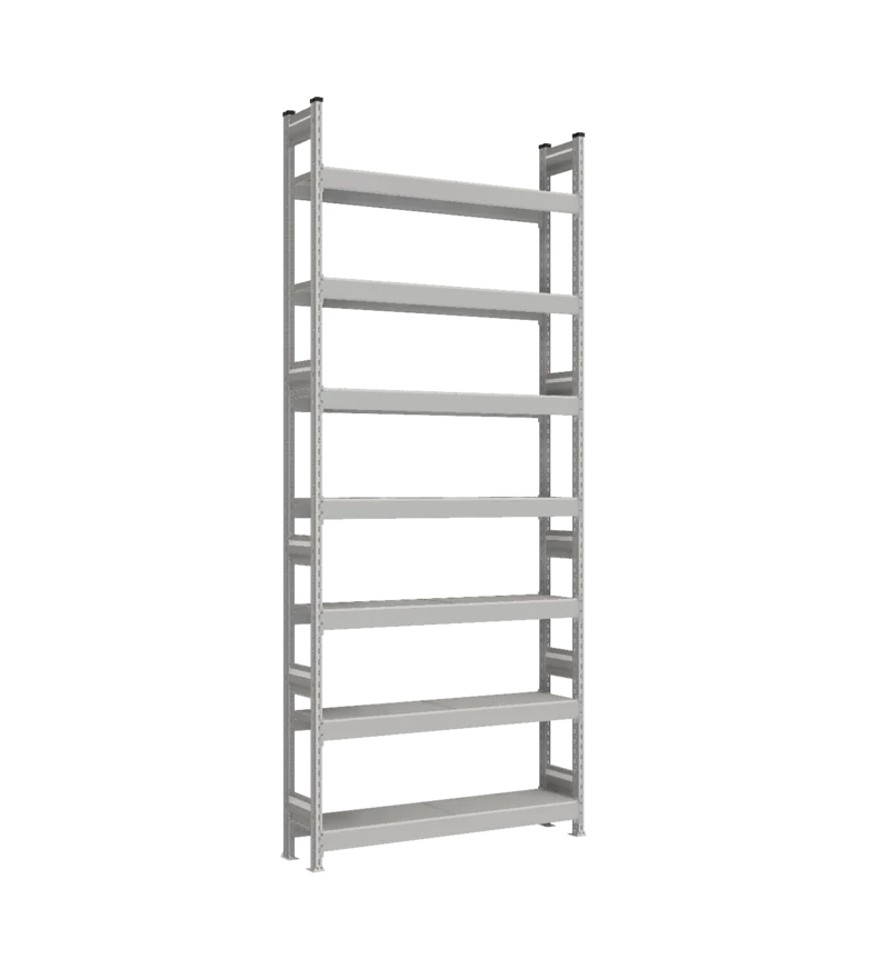 Стеллаж СТ-023 - Цинк - 3000 - 300 - 1200 - Цинк - 7