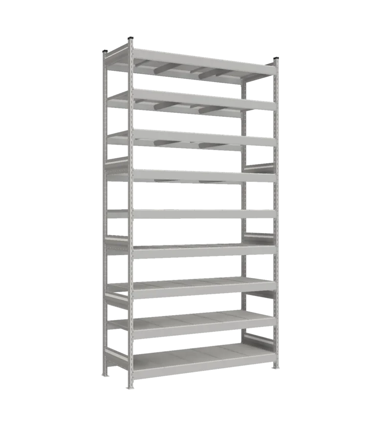 Стеллаж СТ-023 - Цинк - 3000 - 600 - 1500 - RAL 7038 - 9