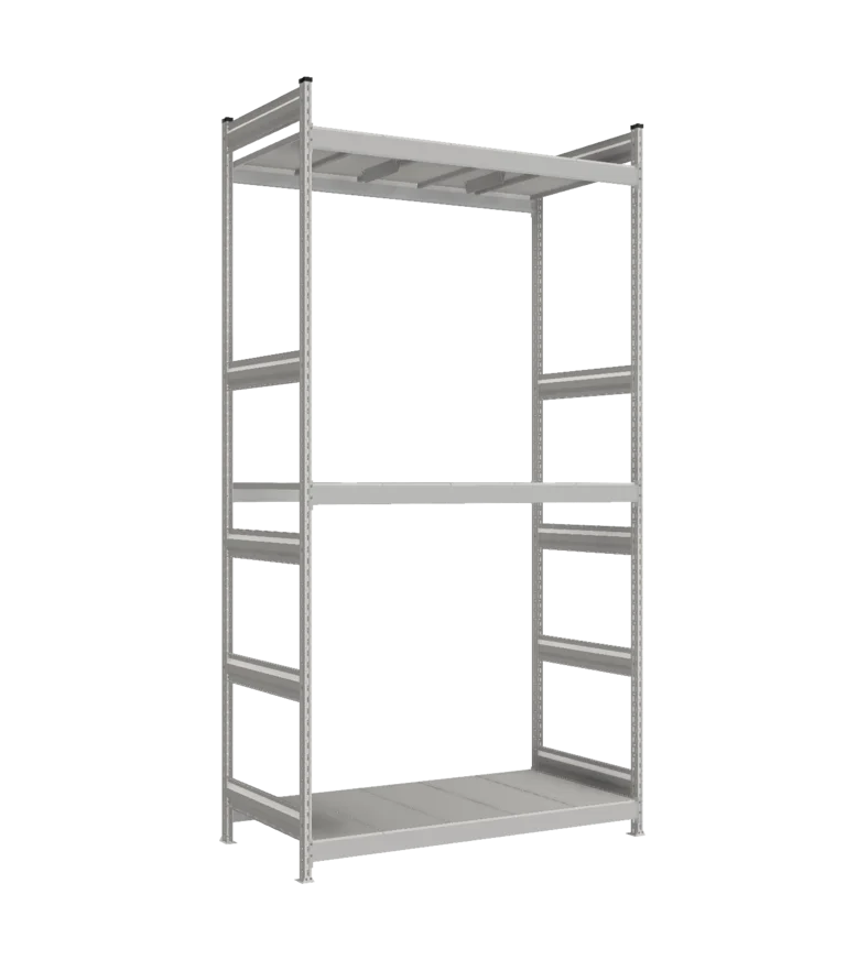 Стеллаж СТ-023 - Цинк - 3000 - 800 - 1500 - Цинк - 3