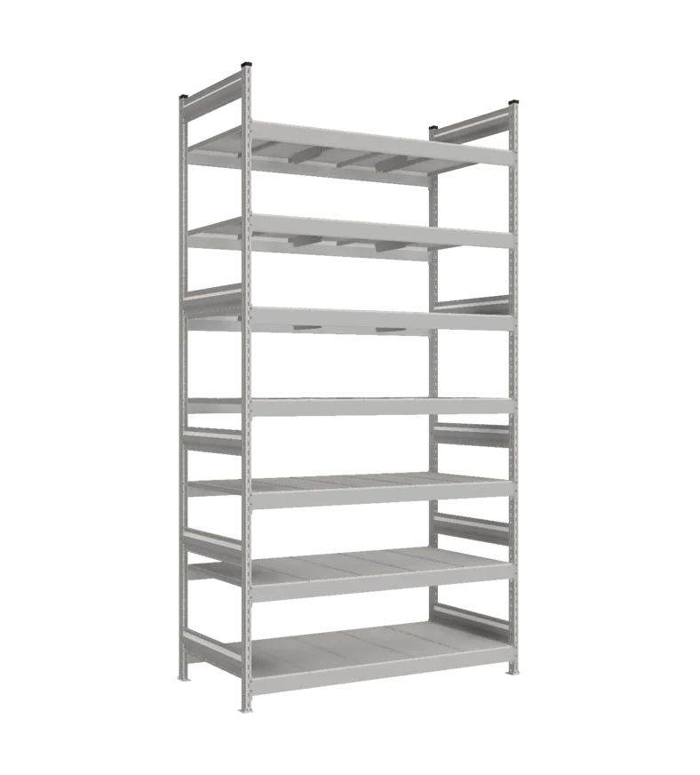 Стеллаж СТ-023 - Цинк - 3000 - 800 - 1500 - Цинк - 7