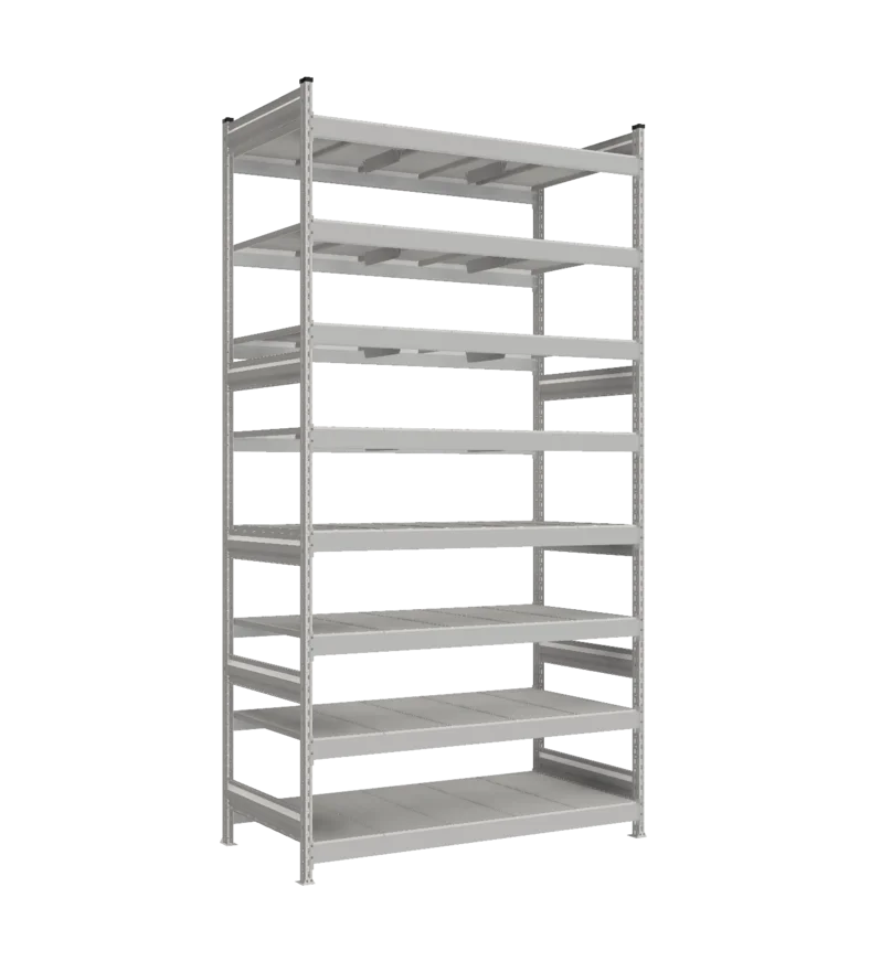 Стеллаж СТ-023 - Цинк - 3000 - 800 - 1500 - Цинк - 8