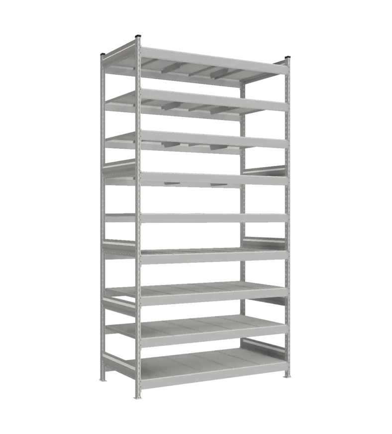 Стеллаж СТ-023 - Цинк - 3000 - 800 - 1500 - Цинк - 9